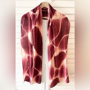 Eileen Fisher 100% Silk Scarf